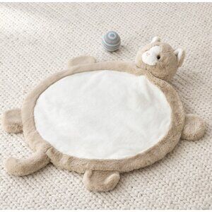 Pottery BarnFaux Fur Plush Play Mat Cat